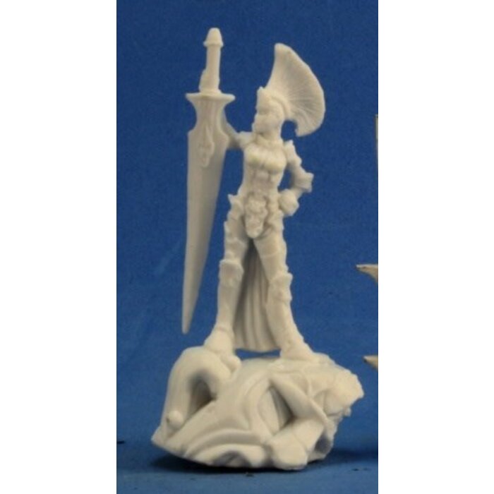 Reaper Miniatures Dark Heaven Bones: Female Paladin