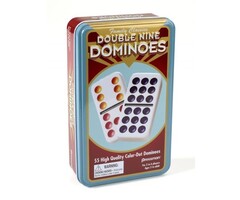 Pressman Pressman Double Nine Dominoes in a Tin