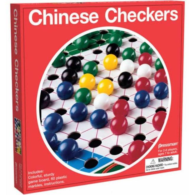 Pressman Red Box: Chinese Checkers Game Set