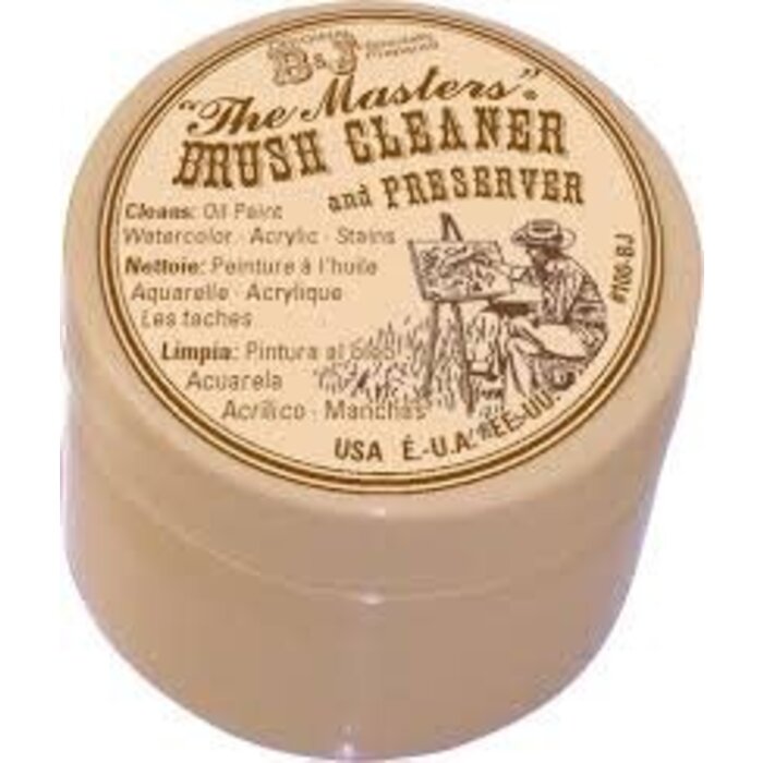 Misc Supplies Brush Cleaner - B&J: The Masters Brush Cleaner (1oz Jar)