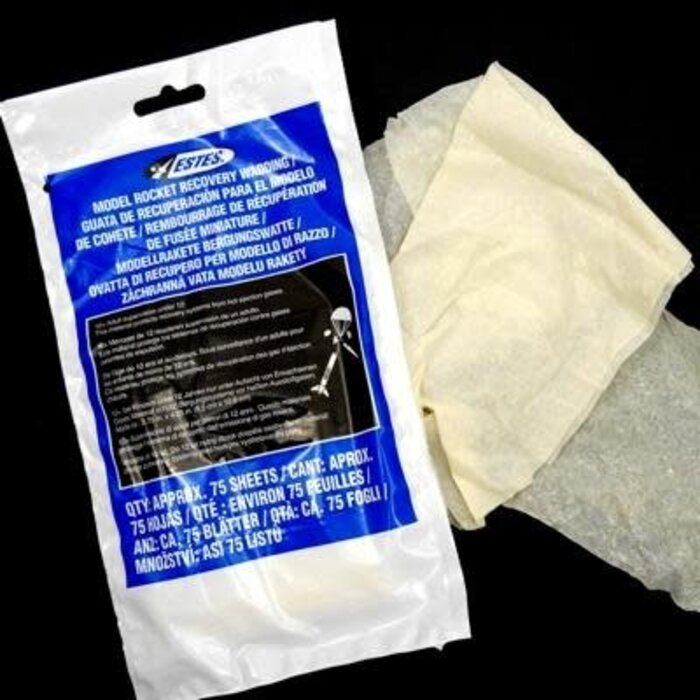 Estes Model Rockets Estes Model Rocket Recovery Wadding