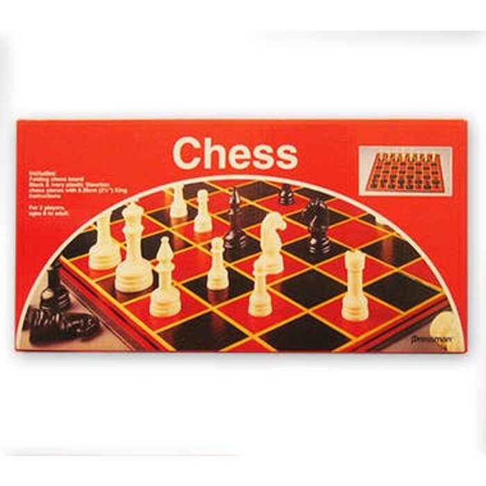 Pressman Red Box: Chess Set