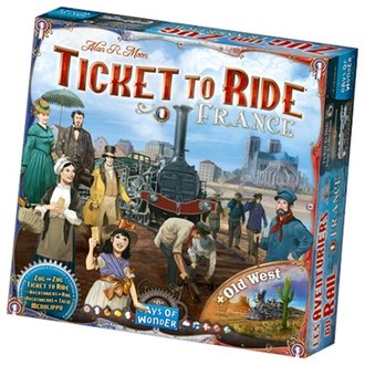 Days of Wonder Ticket to Ride: Map Collection 6 - France & Old West Days of Wonder Ticket to Ride: Map Collection 6 - France & Old West