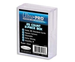 Ultra Pro Card Box 2 Piece - 25 Count (2pk)