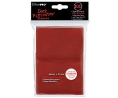 Ultra Pro Sleeves - 66x91mm - Ultra Pro - 100/pk - Matte - Red
