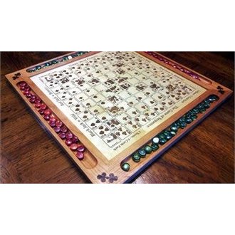Unique Wood Products Wooden Engraved Sequence Board (Double Series) Unique Wood Products Wooden Engraved Sequence Board (Double Series)