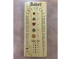 Unique Wood Products Wooden Kaiser Game Board with Magnetic Storage