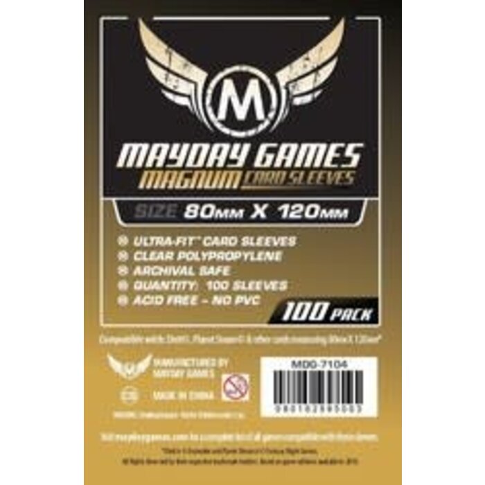 Mayday Games Sleeves - 80x120mm Mayday - 100/pk (Dixit)