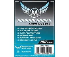 Mayday Games Sleeves - 59x92mm Mayday - 100/pk (Standard European)
