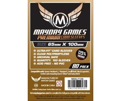 Mayday Games Sleeves - 65x100mm Mayday Premium - 80/pk (7 Wonders)