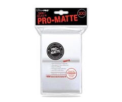 Ultra Pro Sleeves - 66x91mm - Ultra Pro - 100/pk - Matte - White