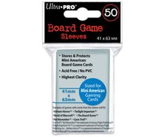 Ultra Pro Sleeves - 41x63mm Ultra-Pro - 50/pk (Mini American)