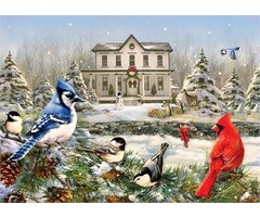 Cobble Hill Puzzles 1000 pcs - Country House Birds
