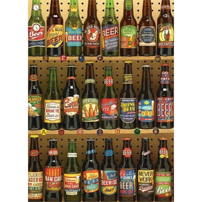 Cobble Hill Puzzles 1000 pcs - Beer Collection