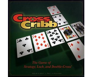 Cross Cribb Card Game of Strategy Luck Twist on Cribbage by