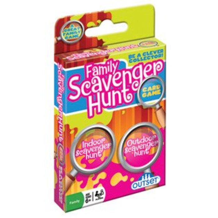 Outset Media Family Scavenger Hunt - The Card Game