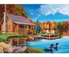 Cobble Hill Puzzles 500 pcs - Loon Lake