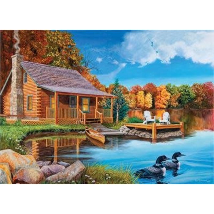 Cobble Hill Puzzles 500 pcs - Loon Lake