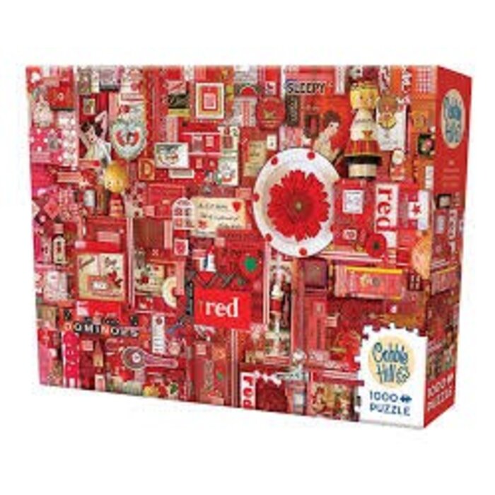 Cobble Hill Puzzles 1000 pcs - Red
