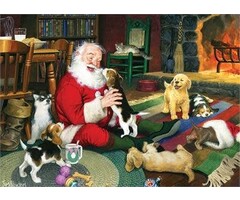 Cobble Hill Puzzles 1000 pcs - Santa's Playtime