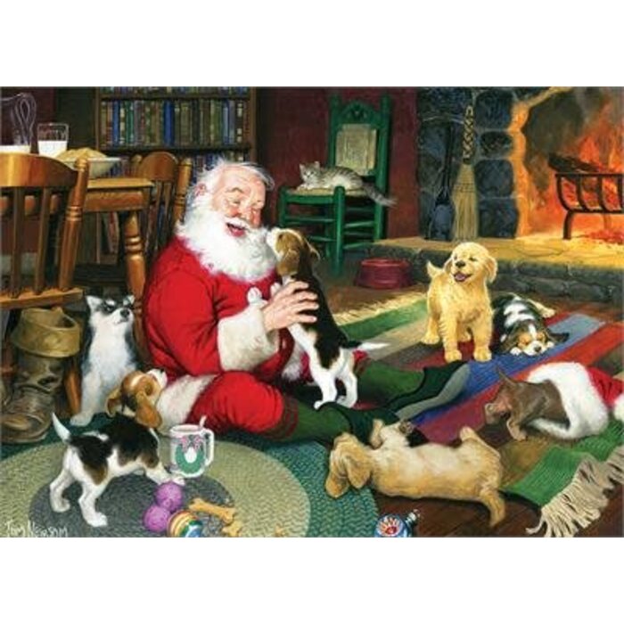 Cobble Hill Puzzles 1000 pcs - Santa's Playtime