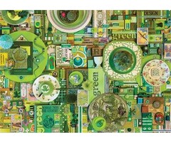Cobble Hill Puzzles 1000 pcs - Green