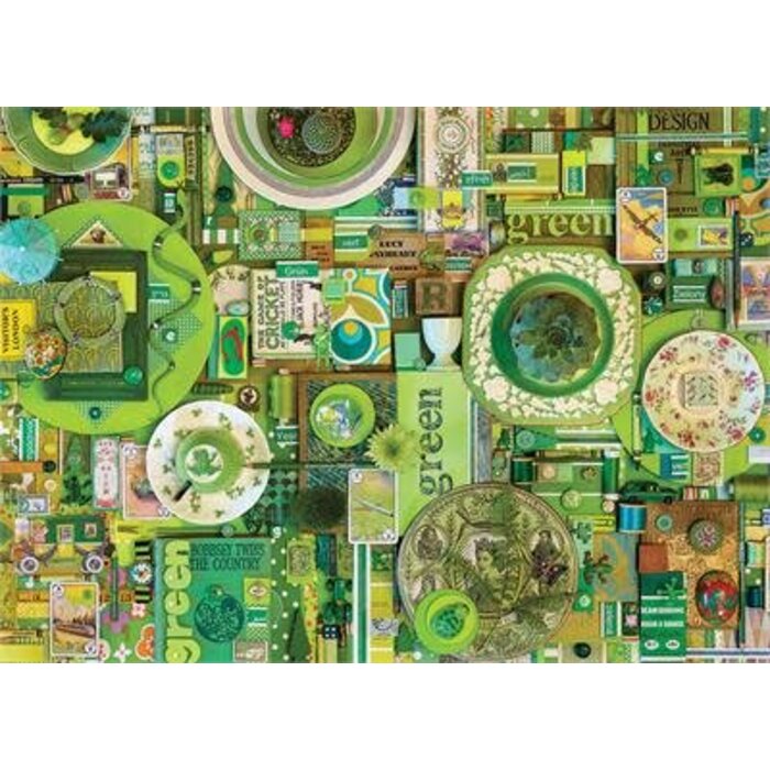 Cobble Hill Puzzles 1000 pcs - Green