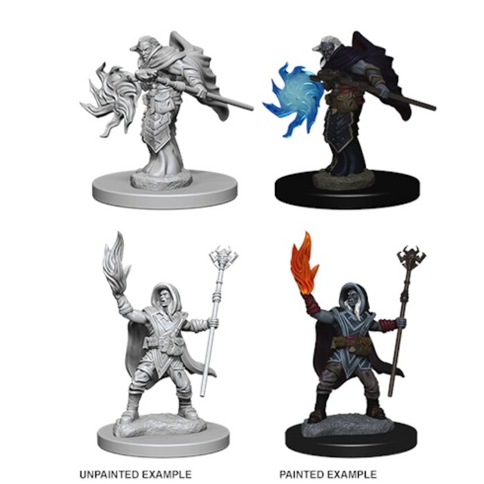 Wizkids/NECA LLC Nolzur's Marvelous Miniatures: Elf Wizard Male (2018)