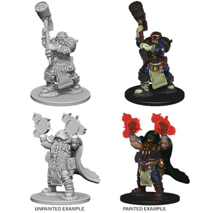 Wizkids/NECA LLC Nolzur's Marvelous Miniatures: Dwarf Cleric Male (2018)