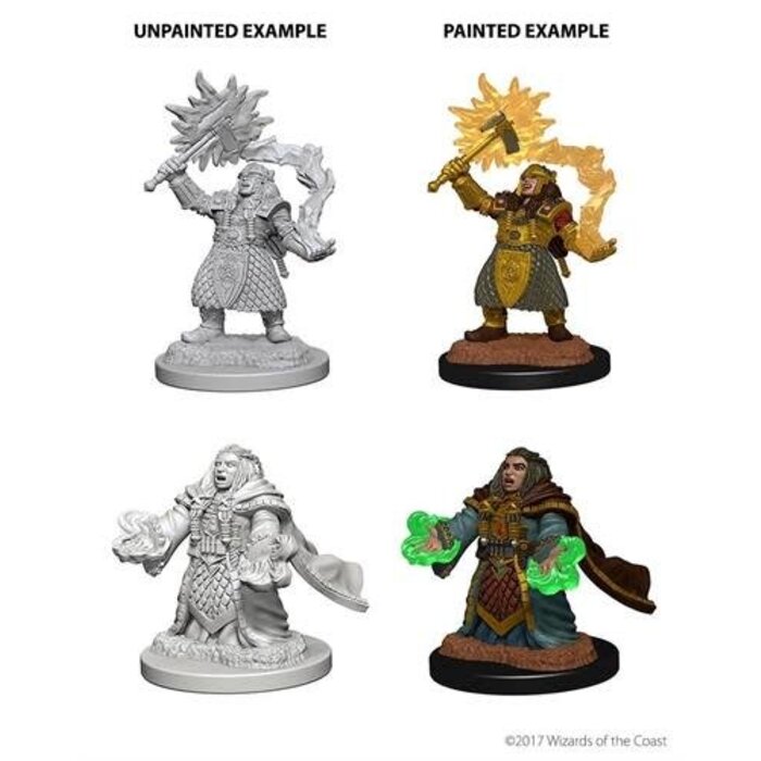 Wizkids/NECA LLC Nolzur's Marvelous Miniatures: Dwarf Cleric Female