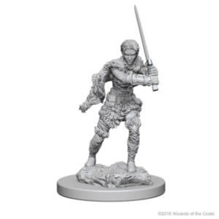 Wizkids/NECA LLC Nolzur's Marvelous Miniatures: Human Barbarian Female (2018)