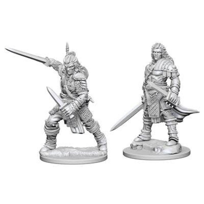 Wizkids/NECA LLC Pathfinder Deep Cuts Miniatures: Human Fighter Male