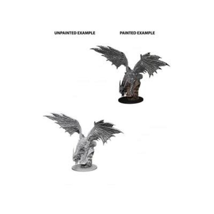 Wizkids/NECA LLC Pathfinder Deep Cuts Miniatures: Silver Dragon