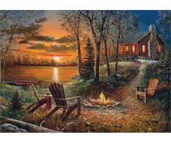 Cobble Hill Puzzles 500 pcs - Fireside