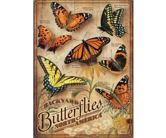 Cobble Hill Puzzles 500 pcs - Backyard Butterflies