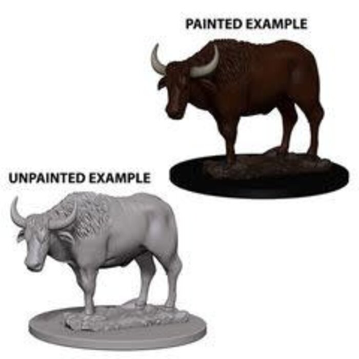 Wizkids/NECA LLC Pathfinder Deep Cuts Miniatures: Oxen