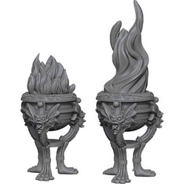 Wizkids/NECA LLC Pathfinder Deep Cuts Miniatures: Braziers
