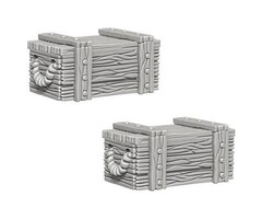 Wizkids/NECA LLC Pathfinder Deep Cuts Miniatures: Crates