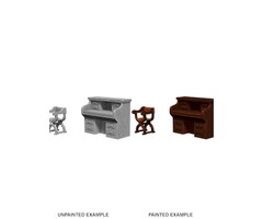 Wizkids/NECA LLC Pathfinder Deep Cuts Miniatures: Desk & Chair