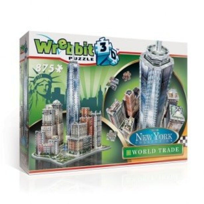 Wrebbit 3D 3D Puzzle: New York Collection - World Trade