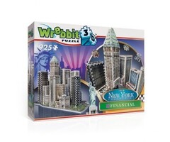 Wrebbit 3D 3D Puzzle: New York Collection - Financial