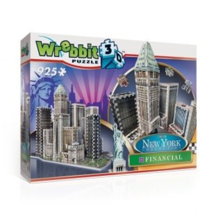 Wrebbit 3D 3D Puzzle: New York Collection - Financial