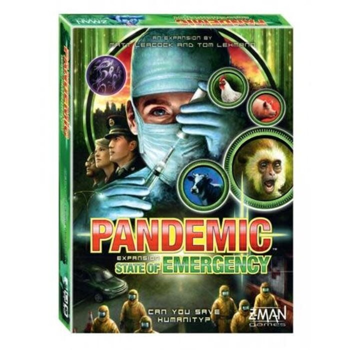Z-Man Games Pandemic: State of Emergency Expansion
