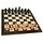 Chess Set 15" - Black Stained Board Jacques
