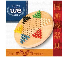 Wood Expressions Chinese Checkers Game Set 7" Wood