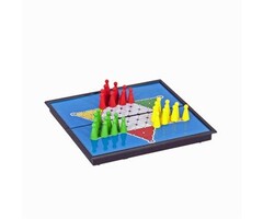 Wood Expressions Chinese Checkers Magnetic Travel Size