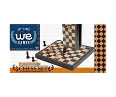 Wood Expressions Chess Set 8" - Magnetic Board