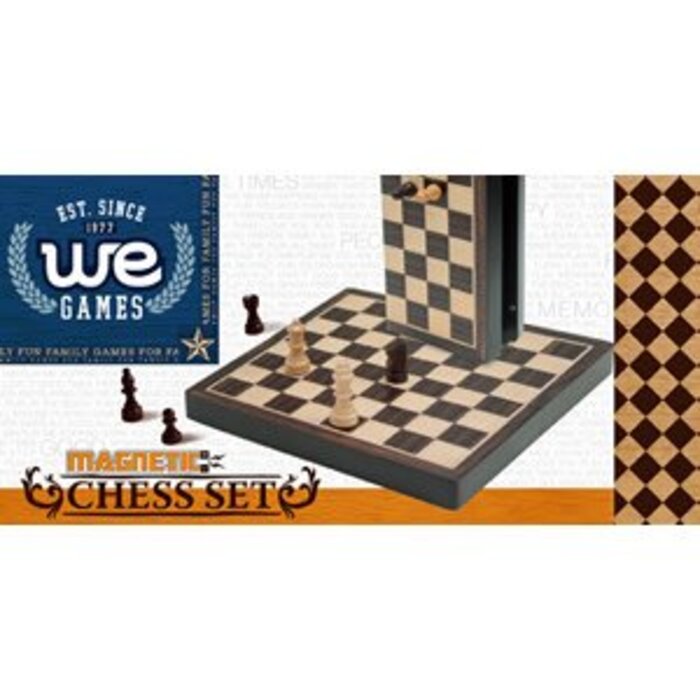 Wood Expressions Chess Set 8" - Magnetic Board