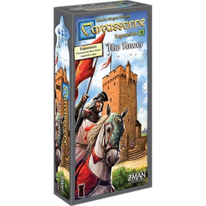 Z-Man Games Carcassonne Second Edition Expansion 4: The Tower