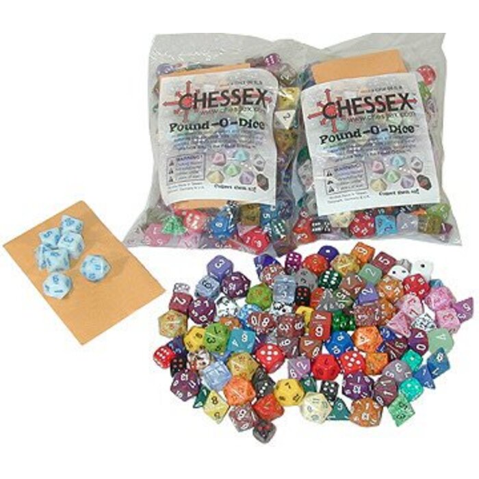 Chessex Chessex Pound-O-Dice - Assorted